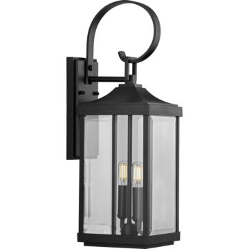 Gibbes Street 2-Light Wall Lantern in Black
