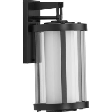 Irondale 1-Light Wall Lantern in Black