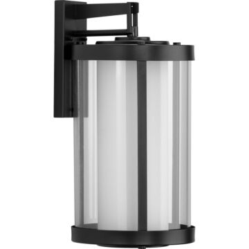 Irondale 1-Light Wall Lantern in Black