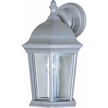 Builder Cast One Light Outdoor Wall Lantern in Pewter by Maxim