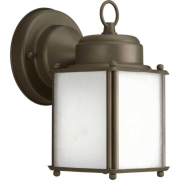 Roman Coach 1-Light Wall Lantern in Antique Bronze