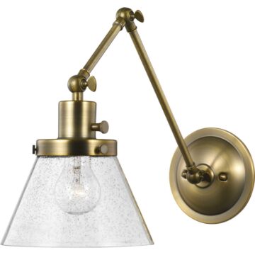 One Light Swing Arm Wall Lamp