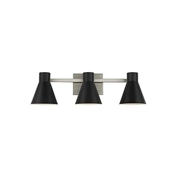 Towner Wall  Bathroom Vanity Light in Brushed Nickel by Generation Lighting