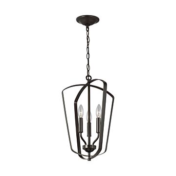 Generation Lighting Romee 3-Light Foyer Light in Bronze