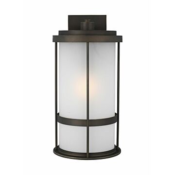 Generation Lighting Wilburn Outdoor Wall Light in Antique Bronze