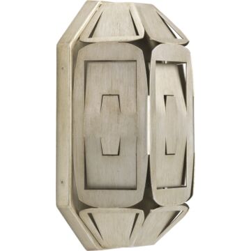 Point Dume-Yerba 1-Light Wall Sconce in Silver Ridge