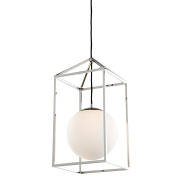 Eclipse Pendant in Polished Nickel by Artcraft Lighting