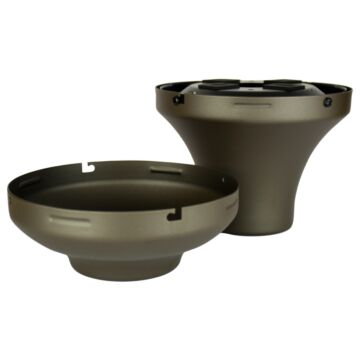 Accessory Close to Ceilng Kit in Matte Greige by Fanimation