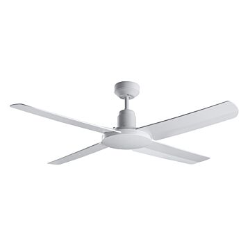 Nautilus 52in Hanging Ceiling Fan in White