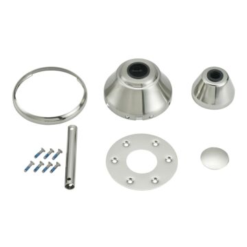 Maverick Custom Finish Kit in Polished Nickel by Visual Comfort Fan