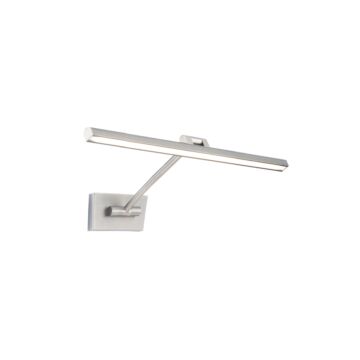 Reed LED Swing Arm Wall Lamp in Brushed Nickel by W.A.C. Lighting