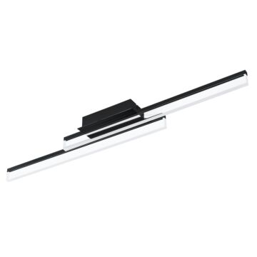 Palmital 1 LED Ceiling Light in Matte Black by Eglo USA