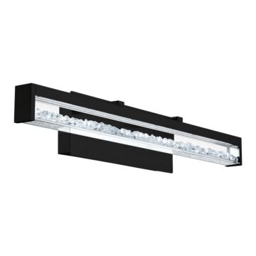 Cardito 1-Light LED Vanity Light in Matte Black