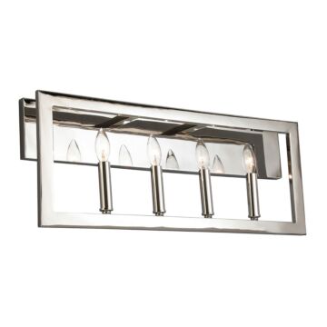 Jordan 4-Light Bathroom Vanity Light Vanity in Satin Nickel