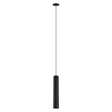 Tortoreto One Light Pendant in Matte Black by Eglo USA