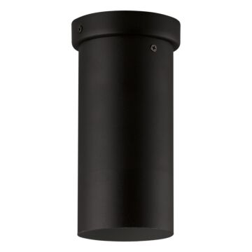 Tortoreto One Light Ceiling Mount in Matte Black by Eglo USA