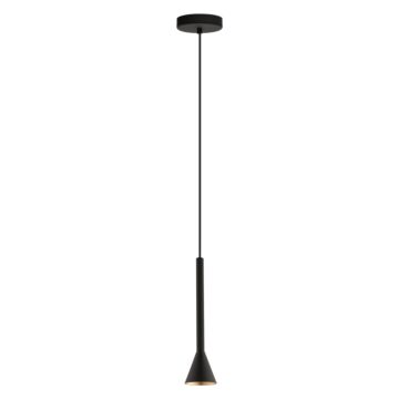 Cortaderas LED Pendant in Matte Black by Eglo USA