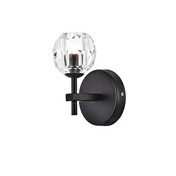 Eren 1-Light LED Wall Sconce in Black