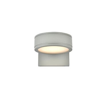 Raine LED Outdoor Wall Lamp in Silver