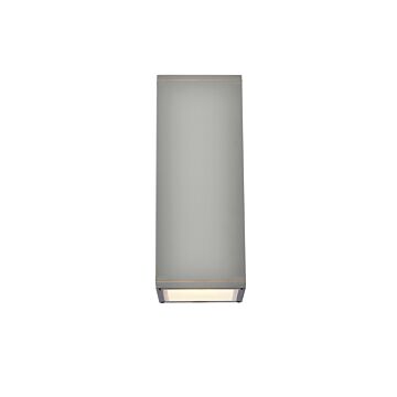 Raine Outdoor Wall Mount in Silver