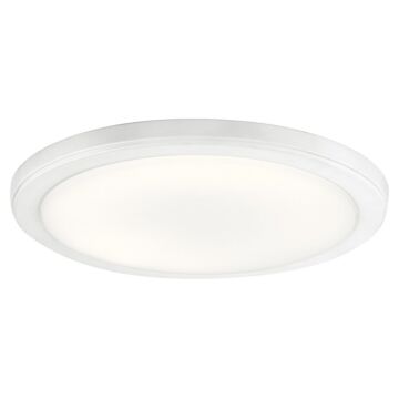 Zeo LED Flushmount in White by Kichler