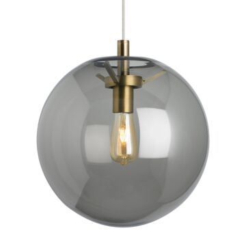 Palona One Light Pendant in Aged Brass by Visual Comfort Modern