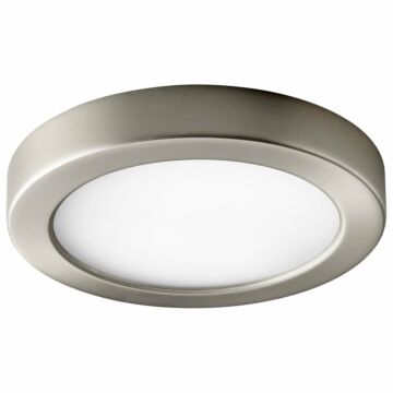 Elite LED Ceiling Mount in Satin Nickel by Oxygen Lighting