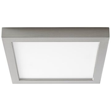 Altair LED Ceiling Mount in Satin Nickel by Oxygen Lighting