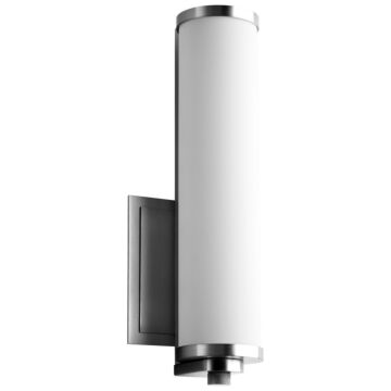 Tempus LED Wall Sconce in Polished Nickel by Oxygen Lighting