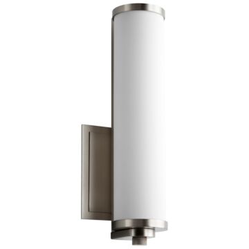 Tempus LED Wall Sconce in Satin Nickel by Oxygen Lighting