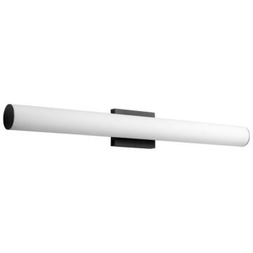 Fugit LED Bathroom Vanity Light in Black by Oxygen Lighting