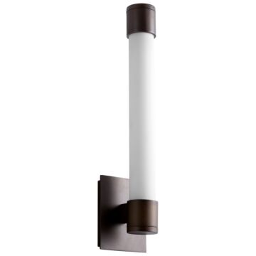 Zenith Ii LED Wall Sconce in Oiled Bronze by Oxygen Lighting