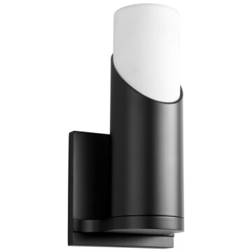 Ellipse LED Wall Sconce in Black by Oxygen Lighting