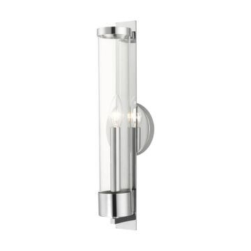 Castleton 1-Light Wall Sconce in Polished Chrome