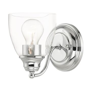 Montgomery 1-Light Bathroom Vanity Light in Polished Chrome