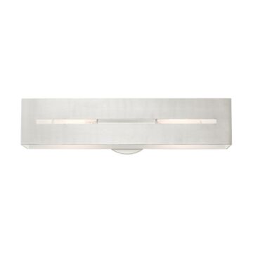 Soma 2-Light Bathroom Vanity Light in Brushed Nickel