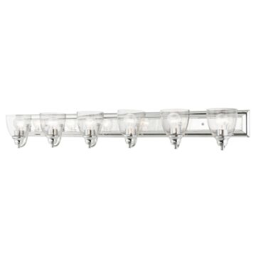 Birmingham 6-Light Bathroom Vanity Light in Polished Chrome