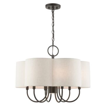 Solstice 7-Light Chandelier in English Bronze