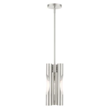 Acra 3-Light Chandelier in Brushed Nickel