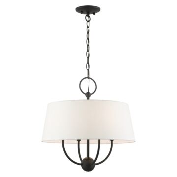 Ridgecrest 4-Light Chandelier in Black