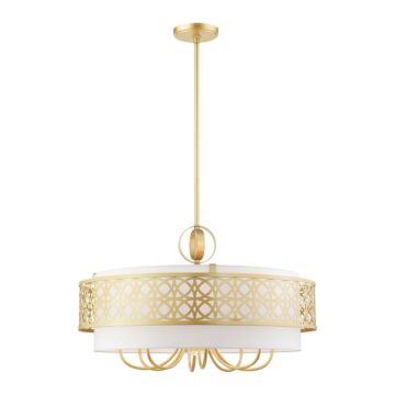 Calinda 9-Light Chandelier in Soft Gold