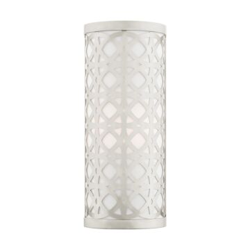 Calinda 1-Light Wall Sconce in Brushed Nickel