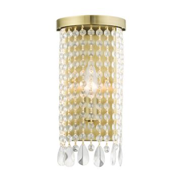Elizabeth 1-Light Wall Sconce in Antique Brass