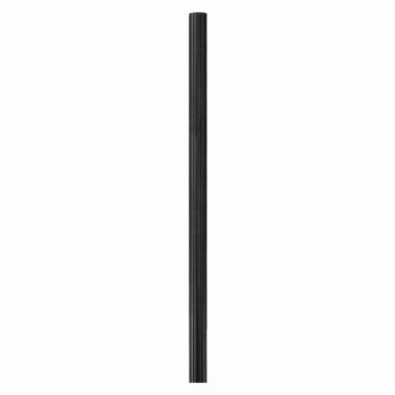 Outdoor Cast Aluminum Posts Lamp Post in Textured Black