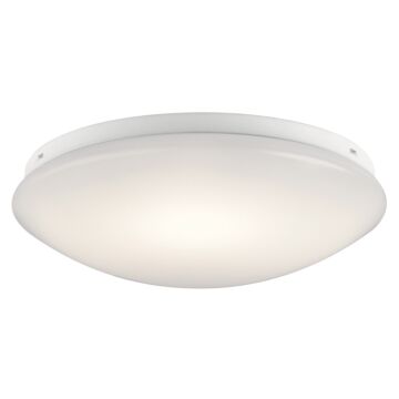 Ceiling Space LED Flush Mount in White by Kichler