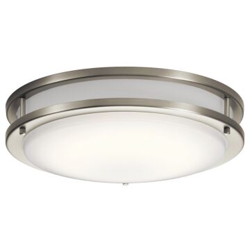 Avon LED Flush Mount in Brushed Nickel by Kichler