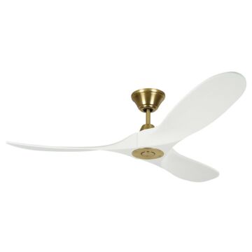Maverick 52" Ceiling Fan in Burnished Brass by Visual Comfort Fan