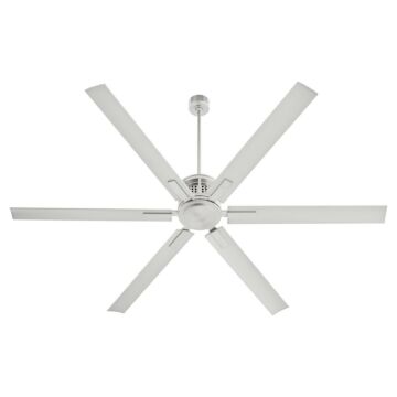 Zeus 80" Ceiling Fan in Satin Nickel by Quorum International