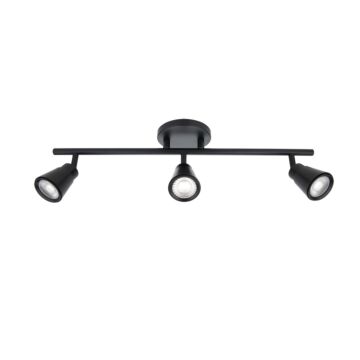 Solo LED Fixed Rail in Black by W.A.C. Lighting