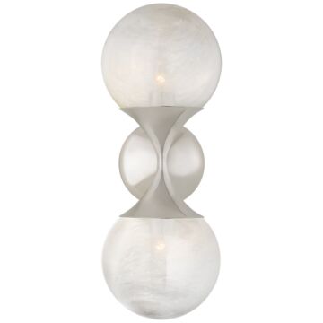 Cristol  Wall Sconce in Polished Nickel by Visual Comfort Signature